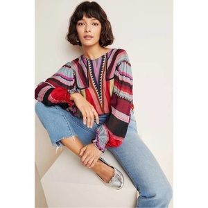 Anthropologie Multicolor Blouse